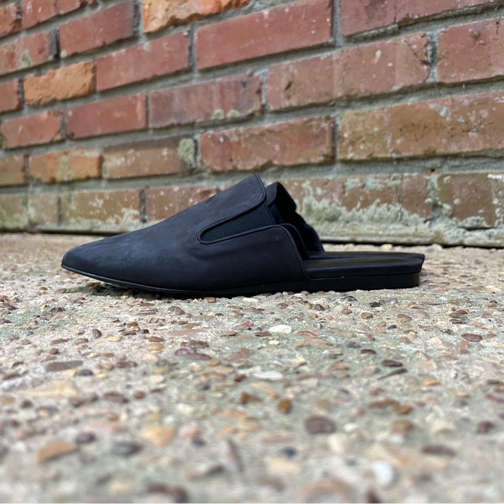 Jenni Kayne Black Suede Mules